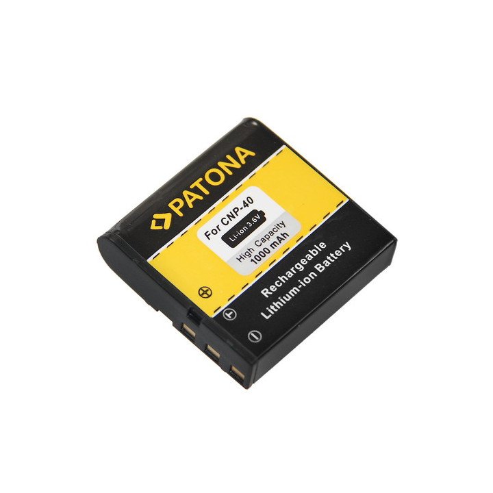 Patona PT1024 Battery Casio NP-40 1000mAh Li-Ion